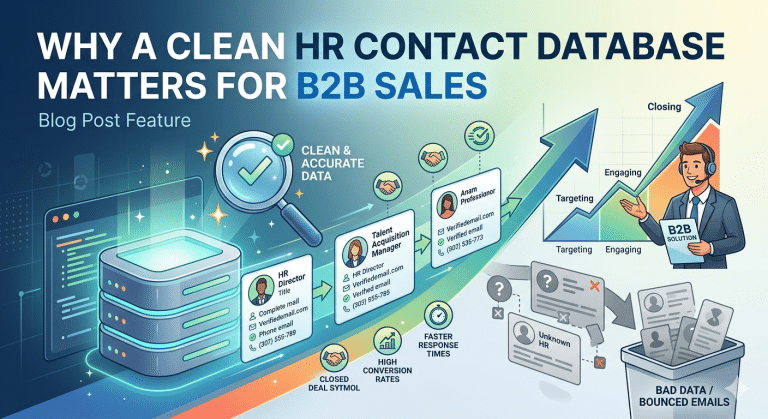 How to Build a High-Quality HR Contact Database ?