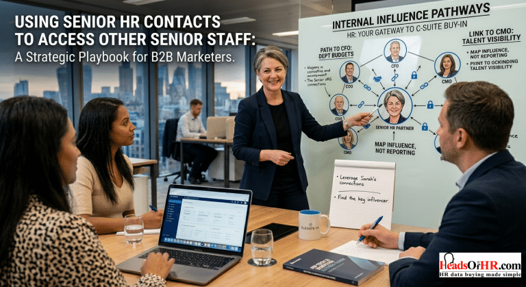 How to Use Senior HR Contacts as a Gateway to Other Senior Staff ?