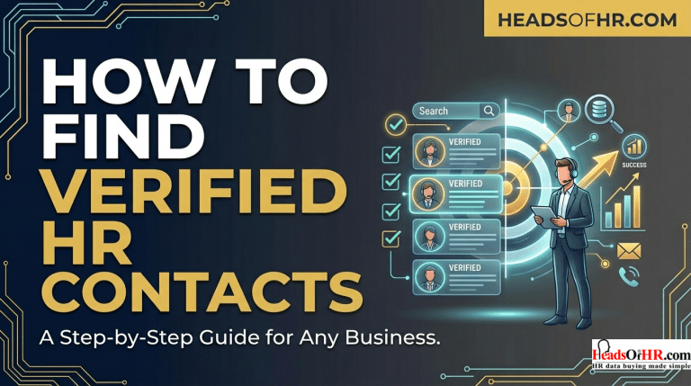 How to Find Verified Company HR Contacts for Any Business ?